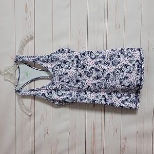 Lilly Pulitzer Pink and Blue Tank Top